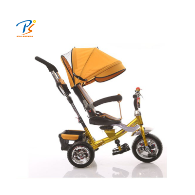 Children's high quality baby sunshade tricycle