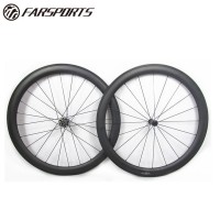 FSC50TM-23 with Chris King hub, Top end Far Sports carbon bike wheel, 50mm carbon tubular wheelset 20H/24H Sapim cx-ray